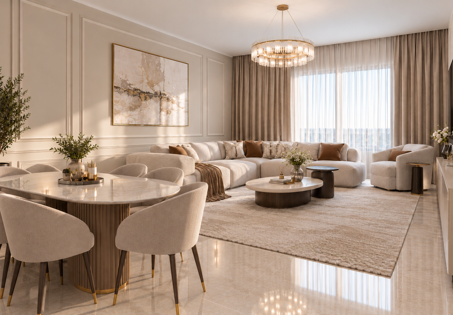 Four-Bedroom Apartment | 137.22 m² — Generous Space and Distinction