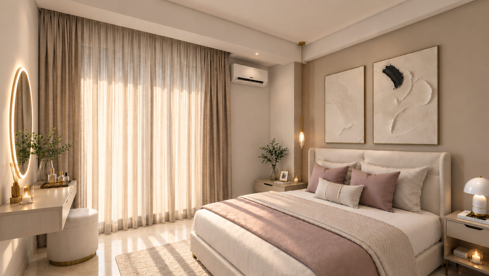 Four-Bedroom Apartment | 117 m² — Refined Finishes