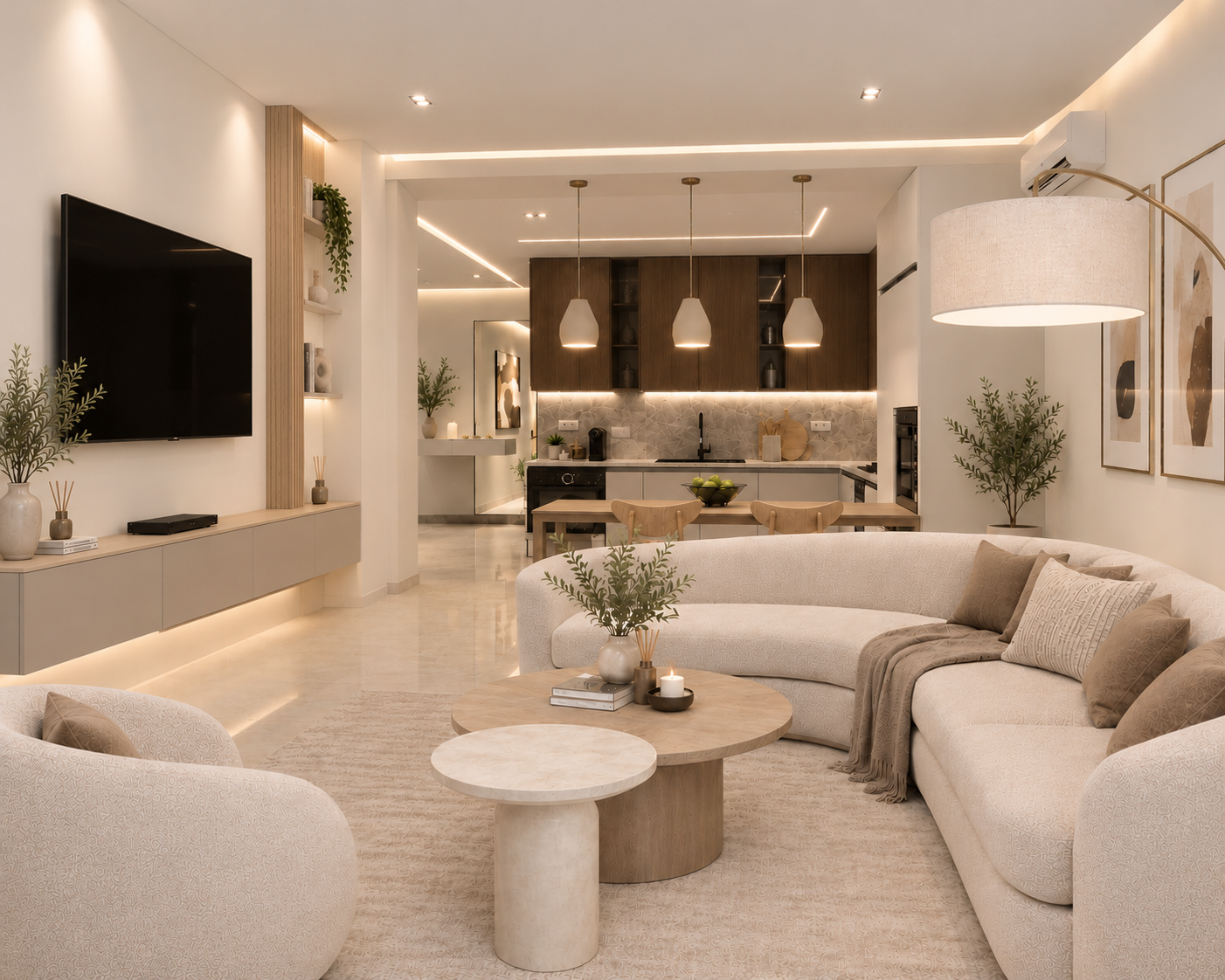 One-Bedroom Apartment | 76 m² — Refined Living in Every Detail