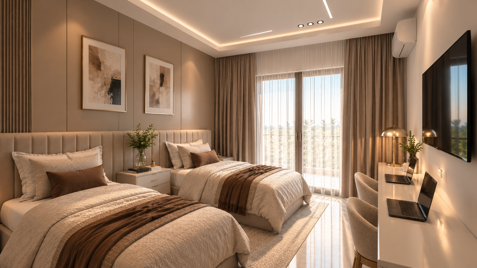 Four-Bedroom Apartment | 117 m² — Refined Finishes