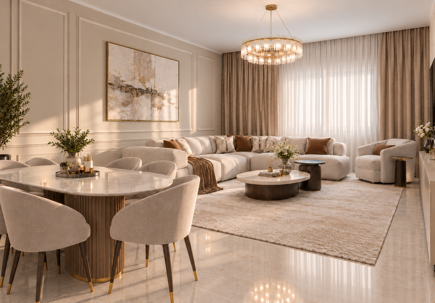Four-Bedroom Apartment | 137.22 m² — Generous Space and Distinction