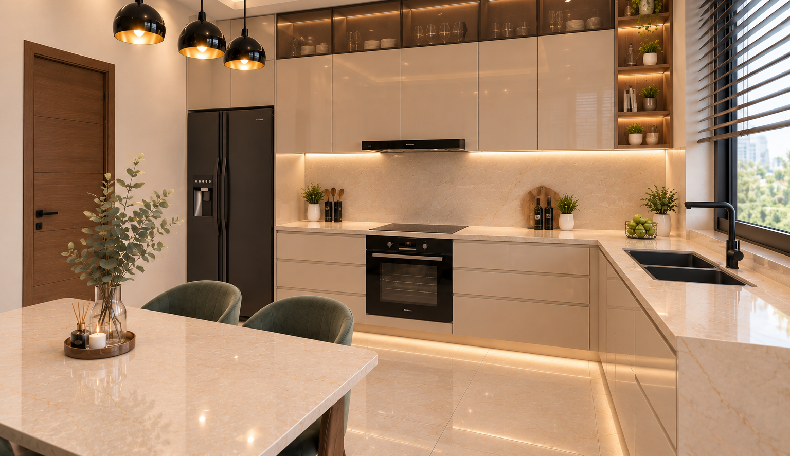 Four-Bedroom Apartment | 117 m² — Refined Finishes